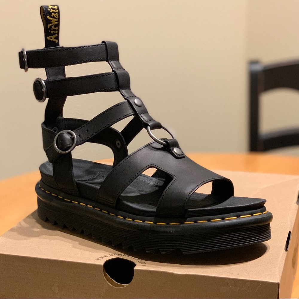 Dr. Martens Adaira Gladiator Platform Sandals